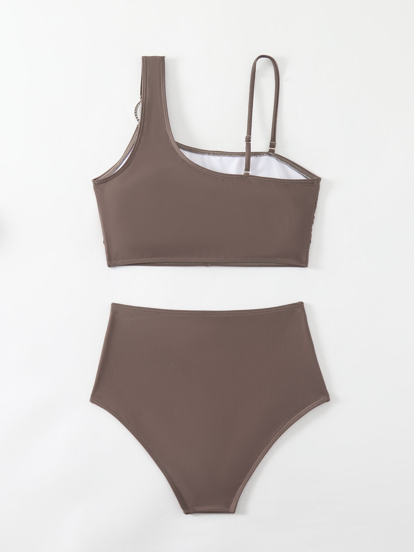 Maillot de bain deux-pièces uni