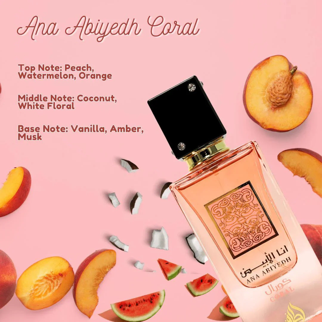 Vaporisateur d'eau de toilette neutre corail