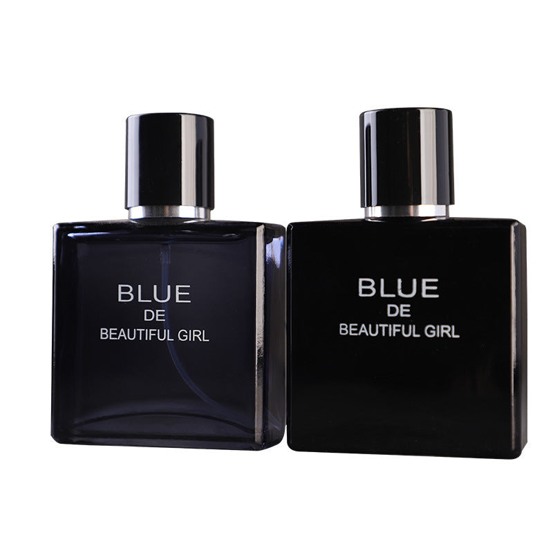 Belle fille parfum bleu
