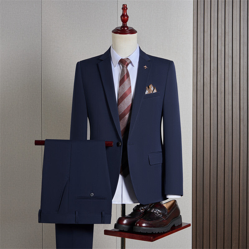 Ensemble de costume trois pièces homme coupe slim
