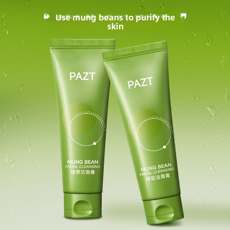 Nettoyant facial doux Pazt aux haricots mungo