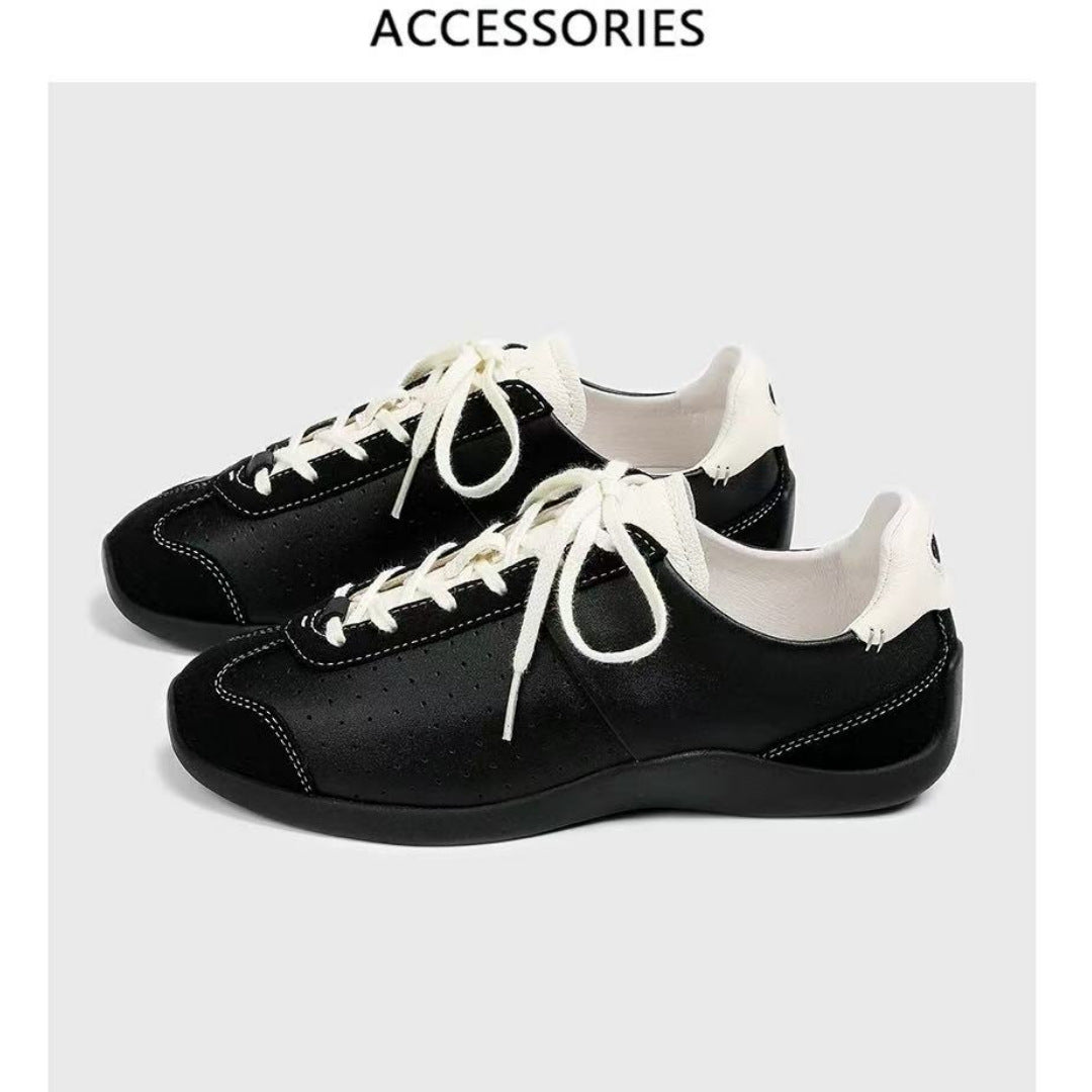 Baskets en cuir pour femmes