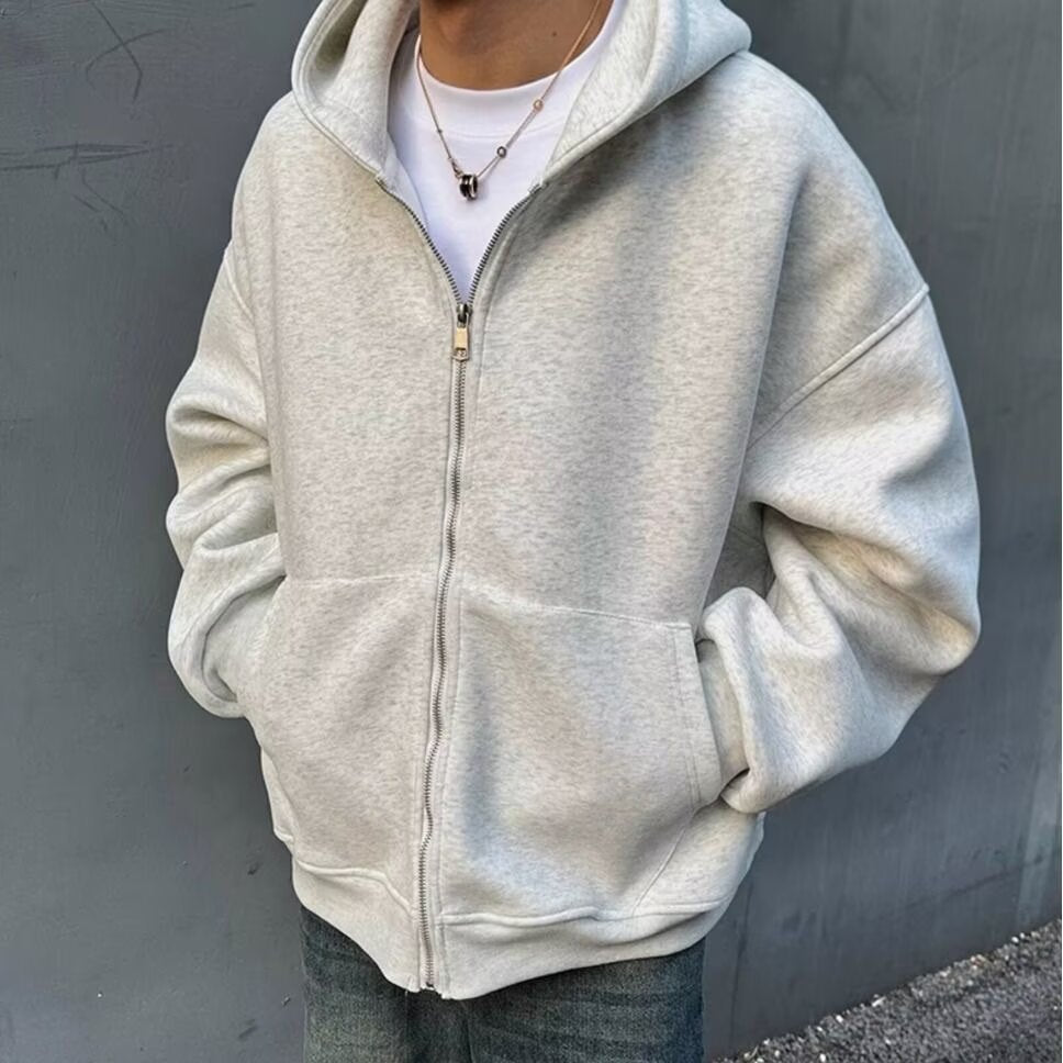 Cardigan à capuche pour hommes