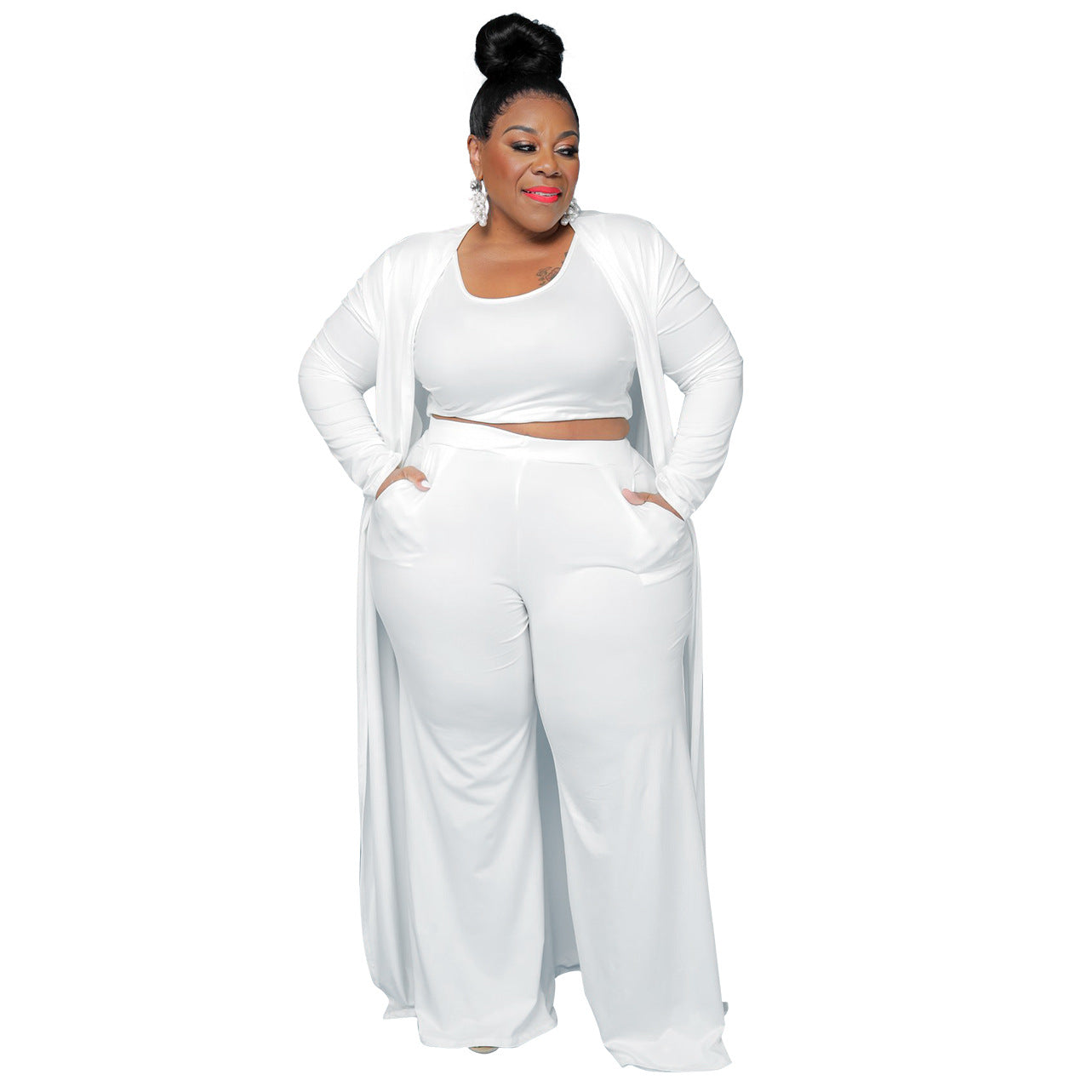 Habit :Ensemble de trois pièces pour femme