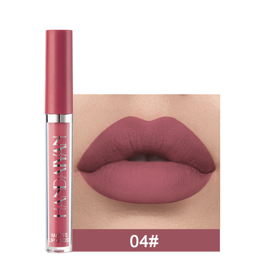 Rouge à lèvres liquide mat en 12 couleurs