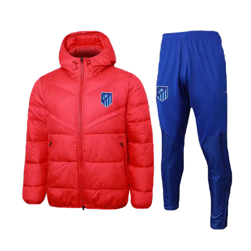 Manteau d'hiver uniforme d'entraînement de football