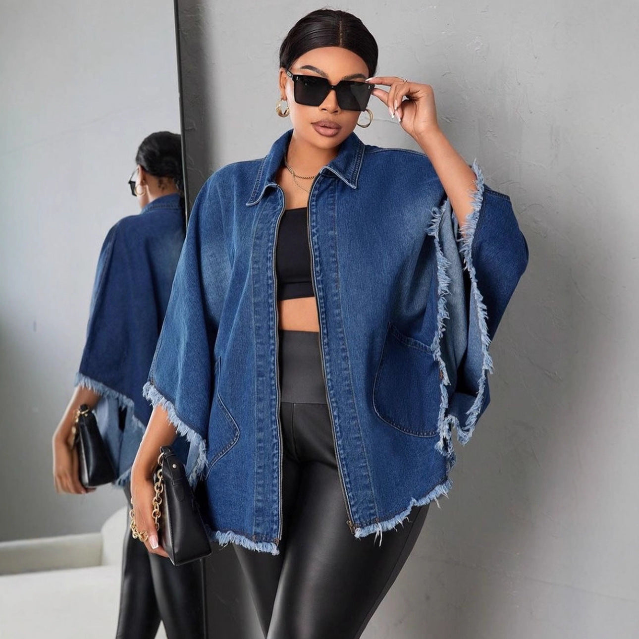 Veste en jean pour femmes