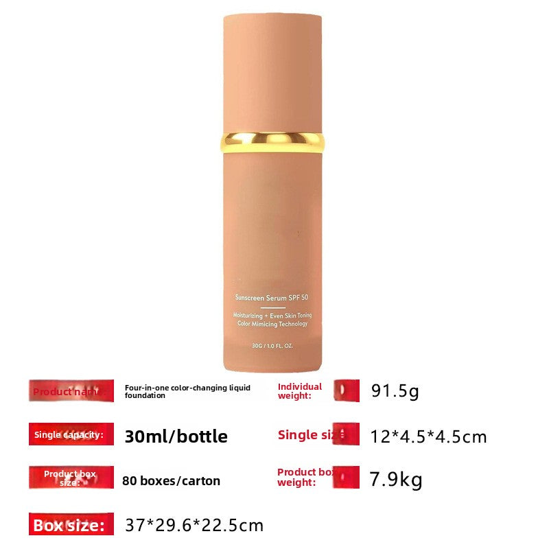 Fond de teint liquide nourrissant 4 en 1