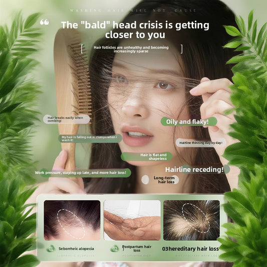 Savon shampooing à base de plantes pour le soin des cheveux