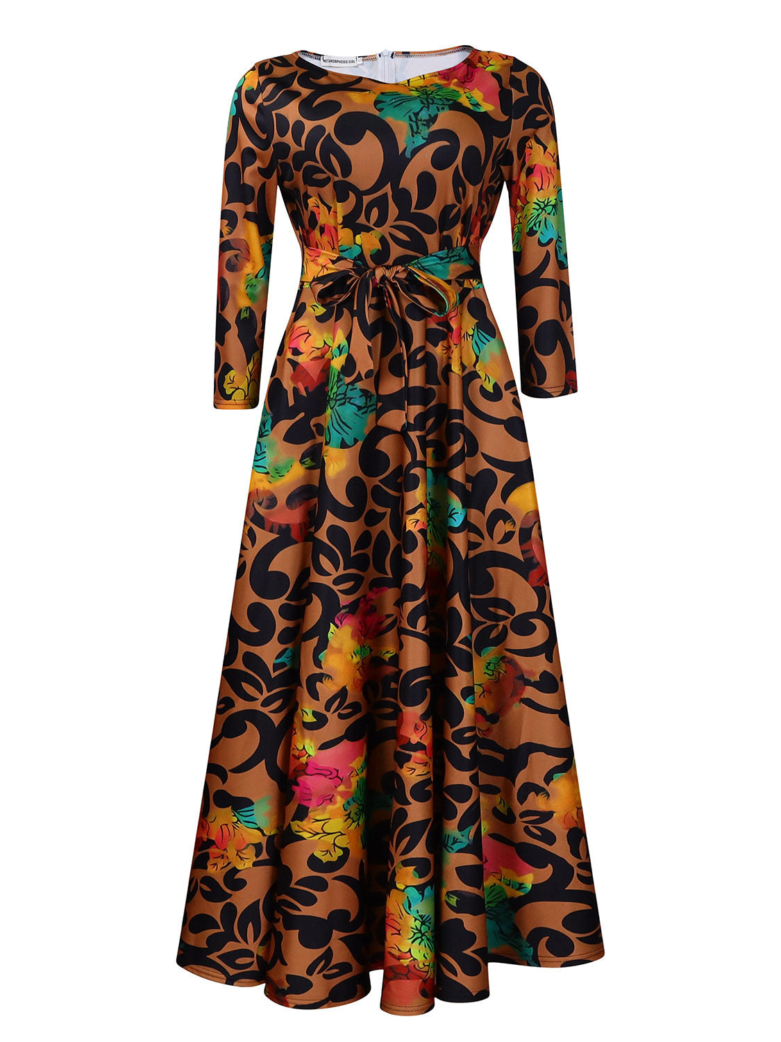 Robe tricotée pour femme