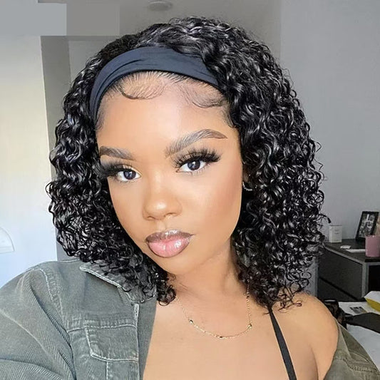 Bandeau perruque en cheveux humains