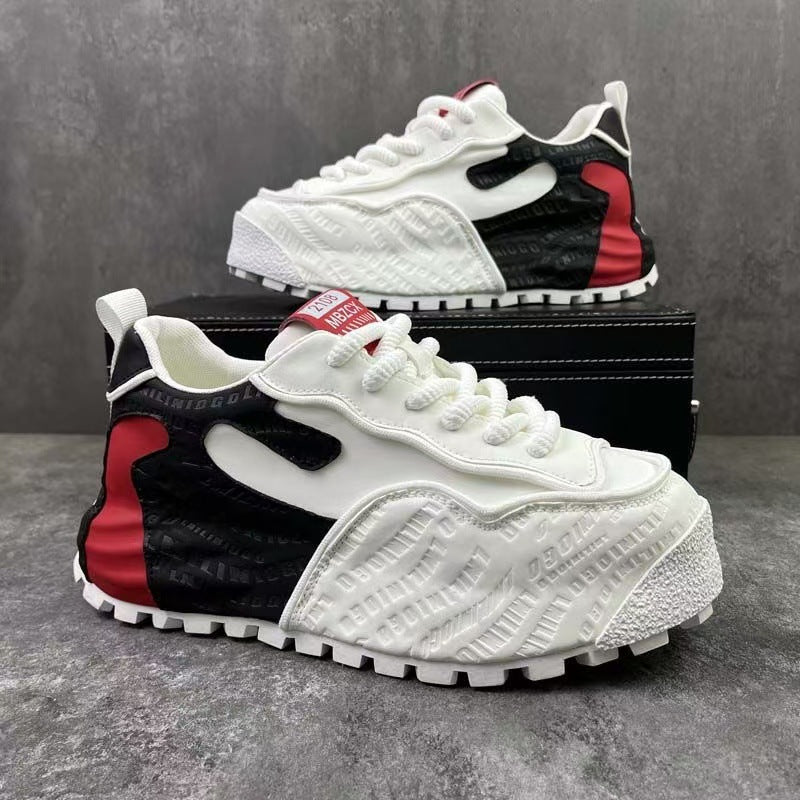 Chaussures décontractées pour hommes qui augmentent la taille de style papa