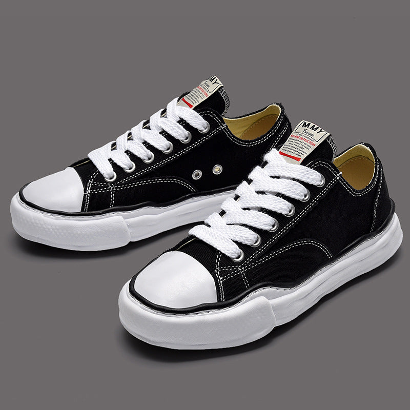 Chaussures de sport décontractées en toile pour hommes