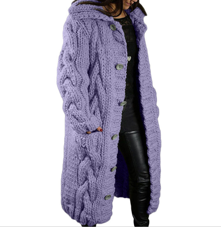 Nouveau cardigan multicolore, veste-pull grande taille