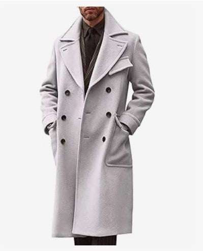 Manteau en laine pour homme