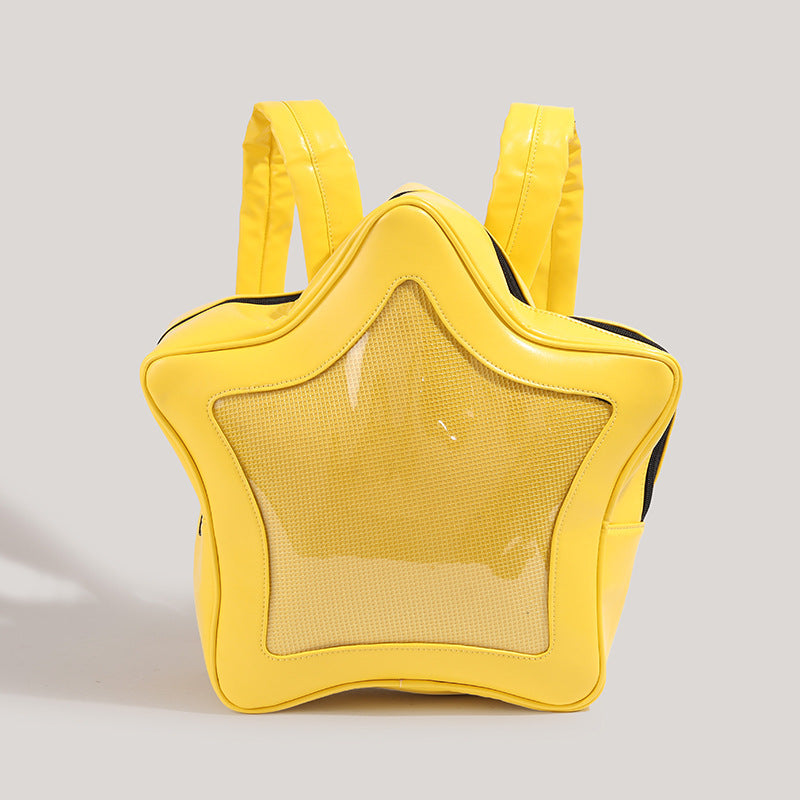 Sac à dos transparent en forme d’étoile