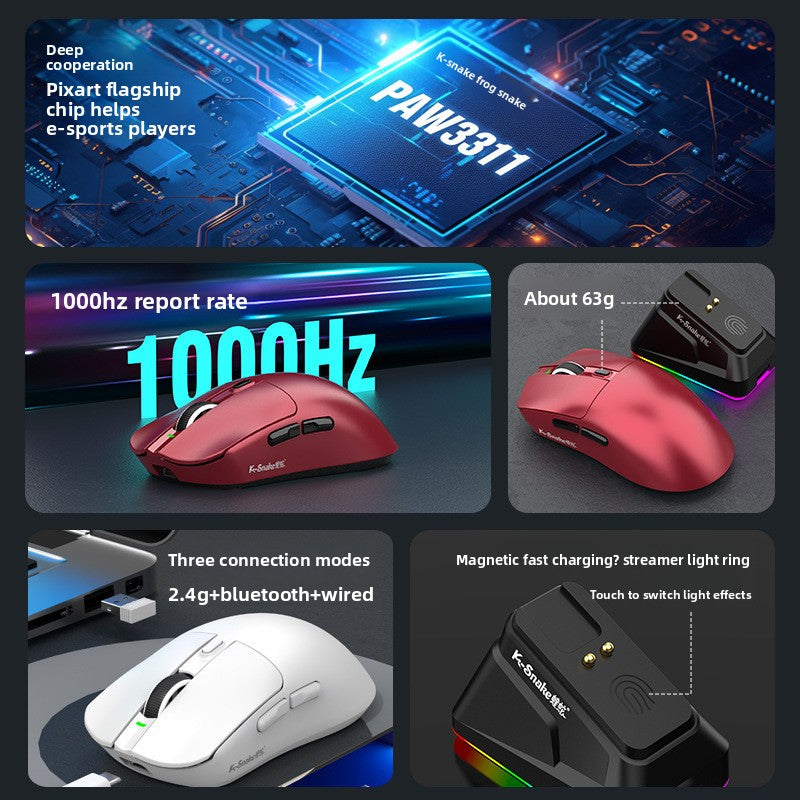 Souris de jeu sans fil