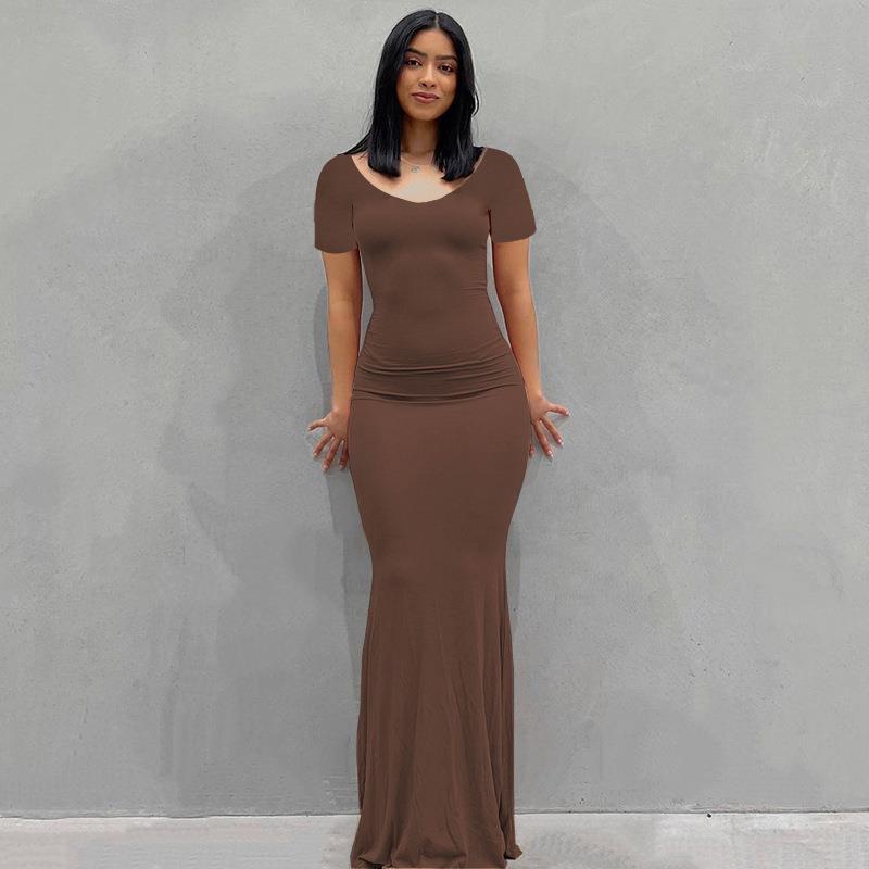 Robe longue décontractée