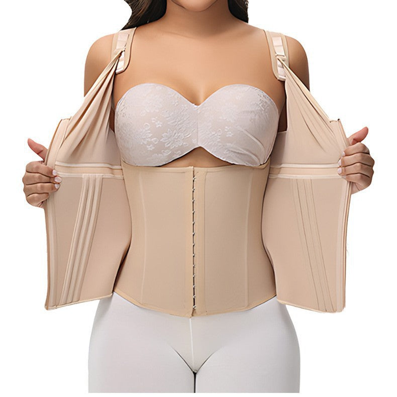 Body sculptant pour femmes avec fermeture éclair