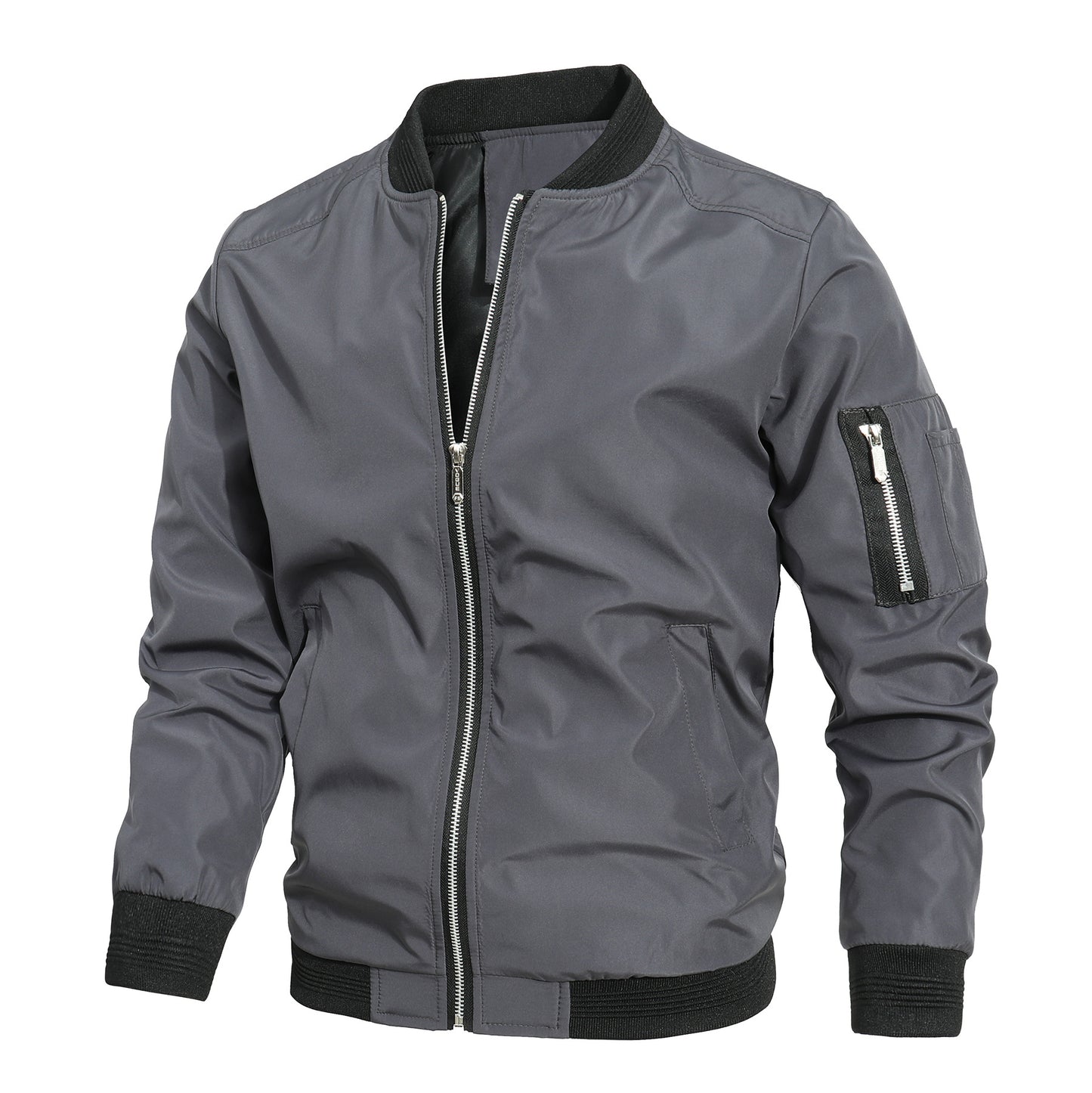 Veste de baseball homme coupe slim