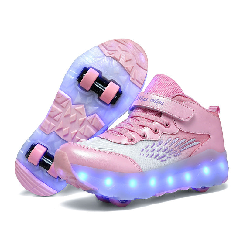 Patins à roulettes illuminés