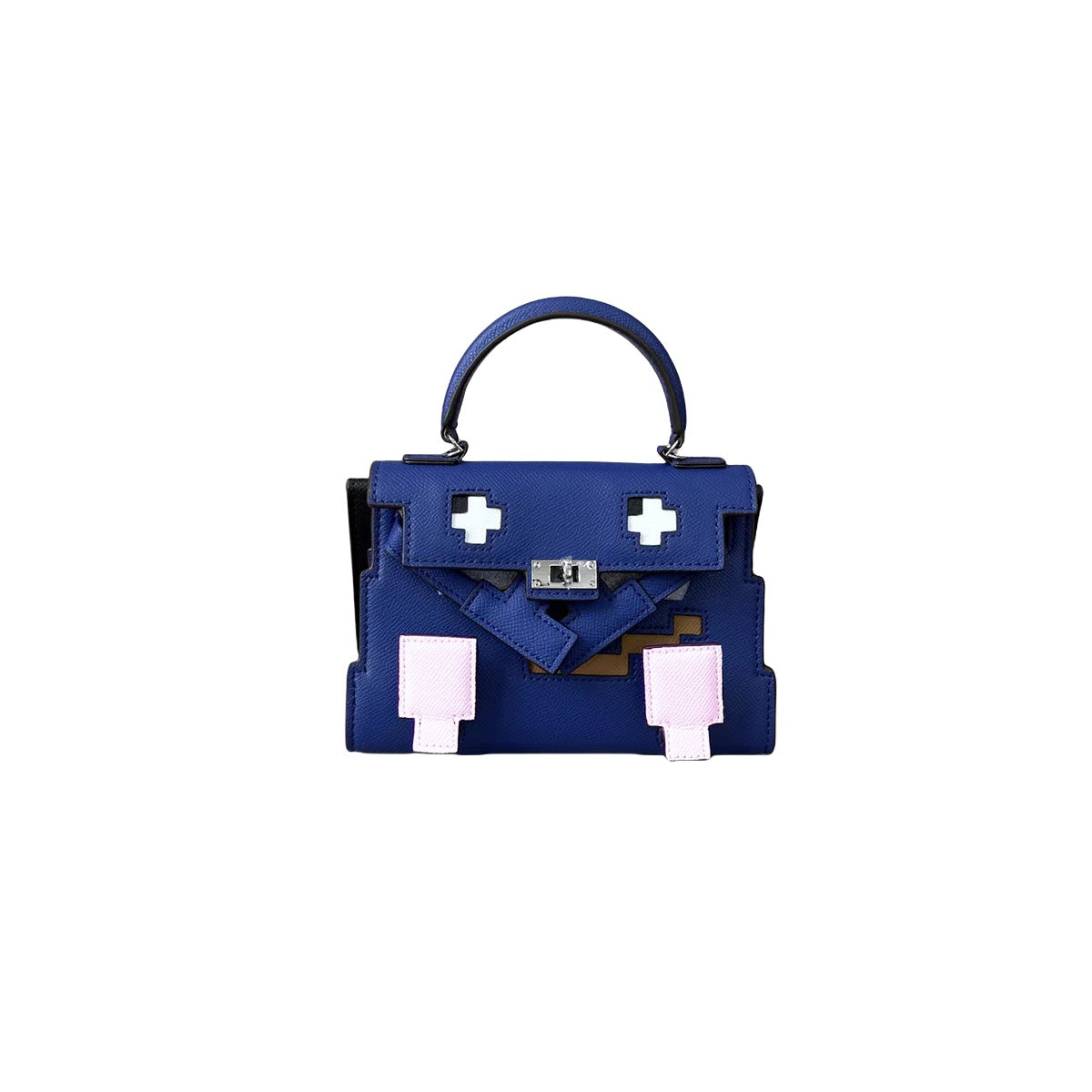 Sac à main élégant en cuir Mosaic Doll