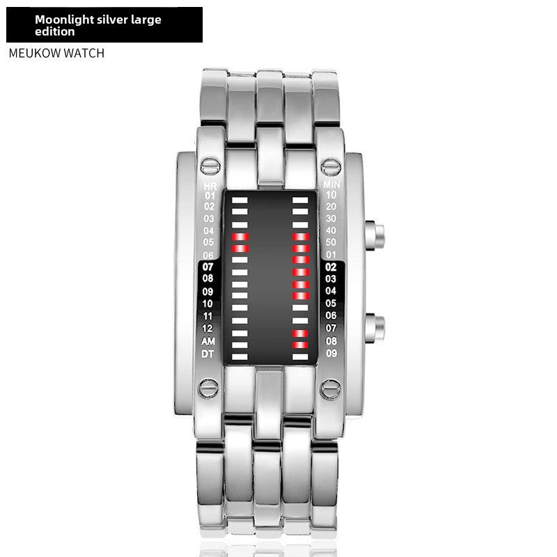 Montre-bracelet numérique à double affichage