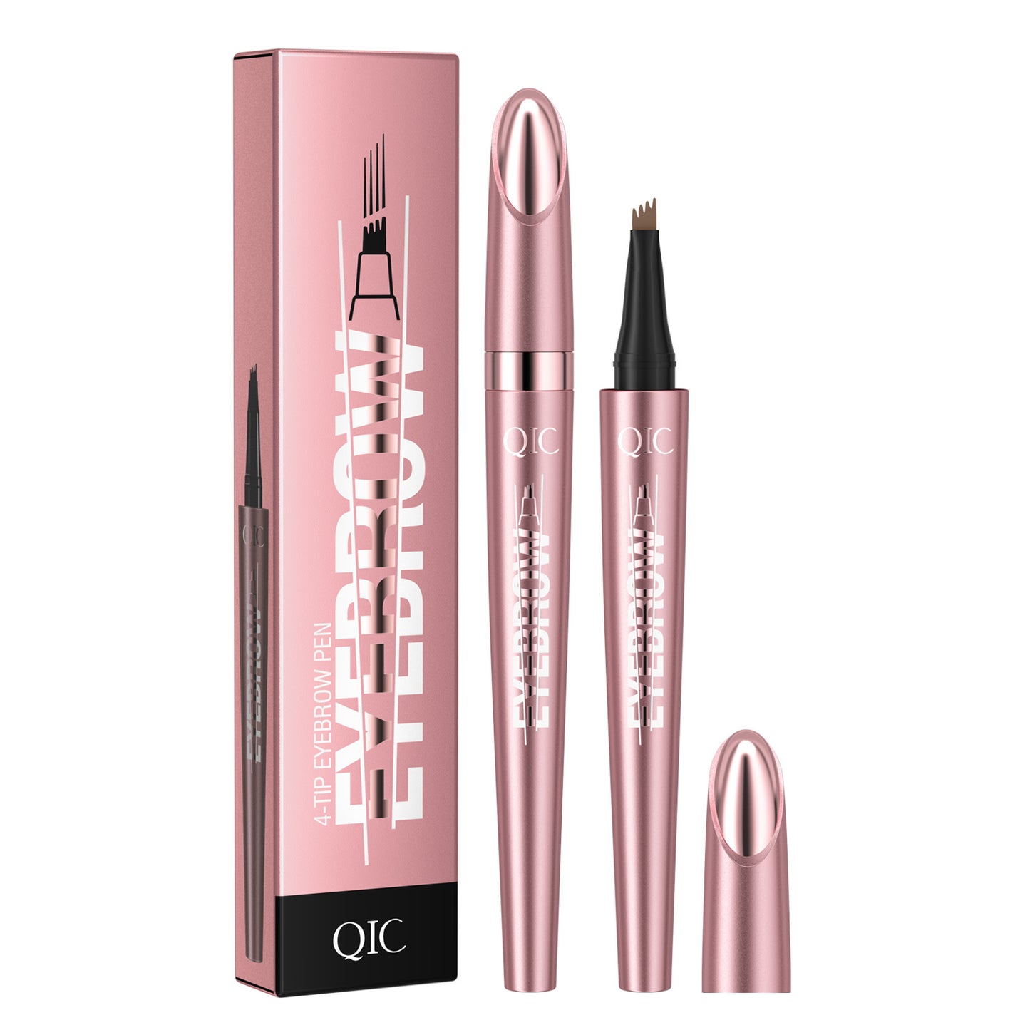 Stylo à sourcils liquide à quatre pointes