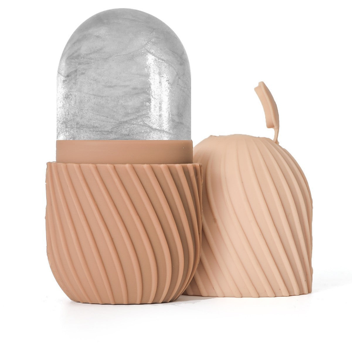 Moule à glace portable en silicone pour le visage pour le soin des pores