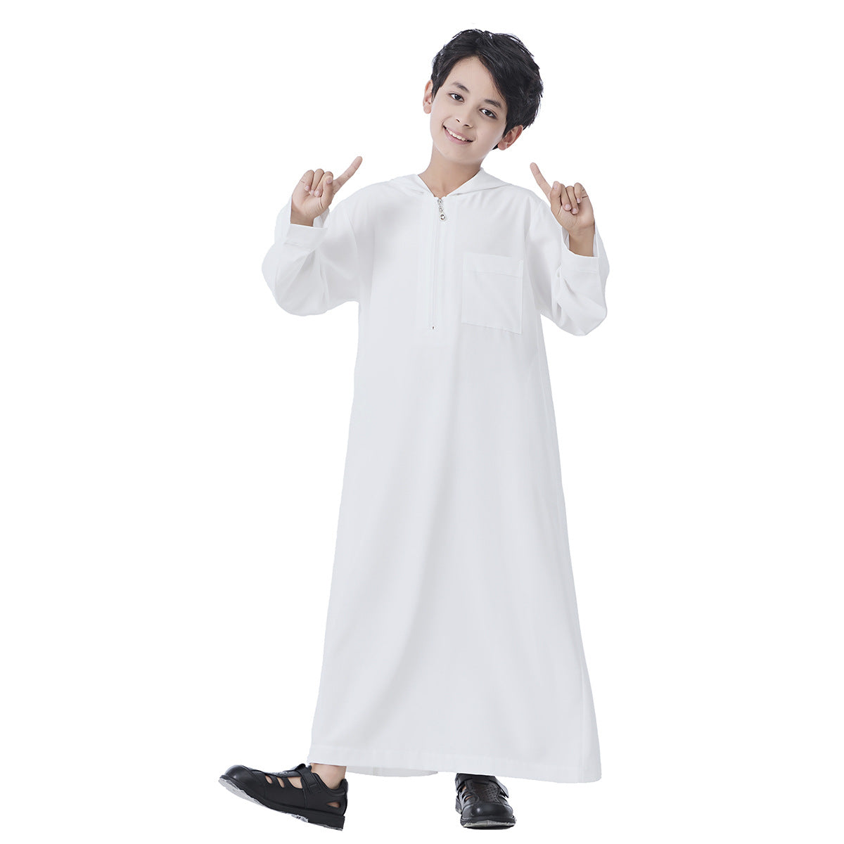 Robe à capuche