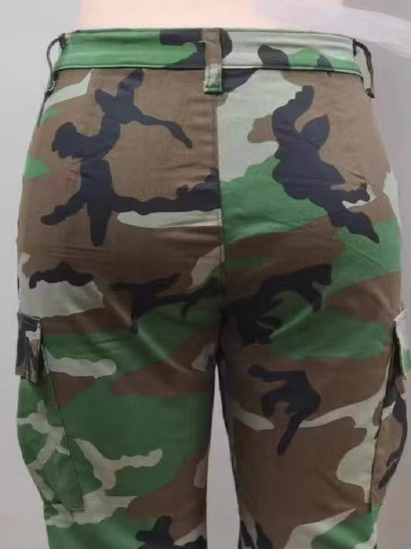Pantalon en jean rétro taille haute à jambes larges