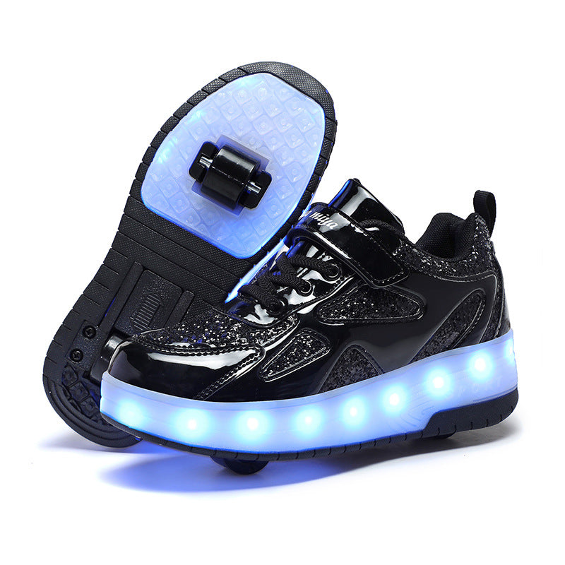 Patins à roulettes illuminés