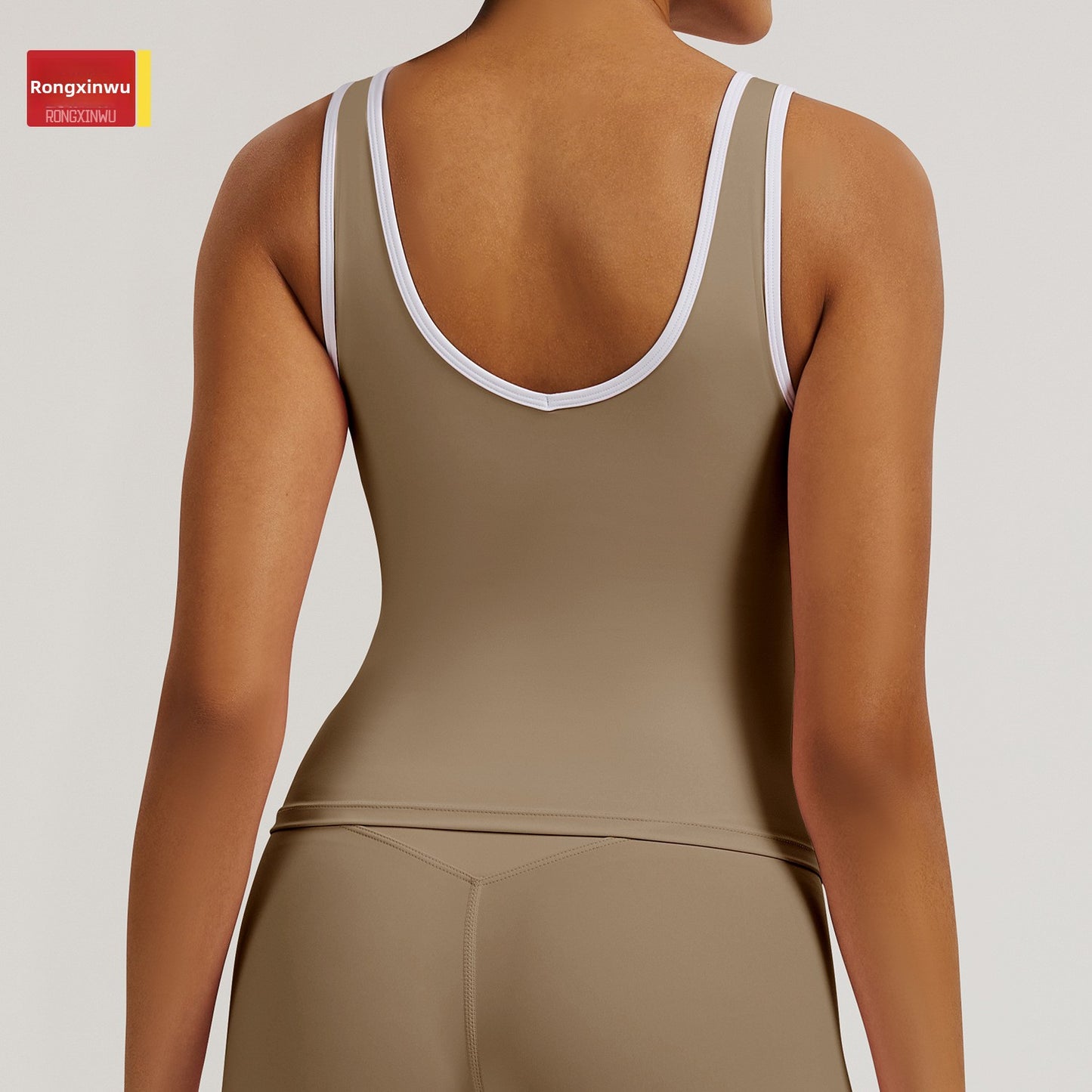 Habit :Débardeur de sport dos nu pour femmes