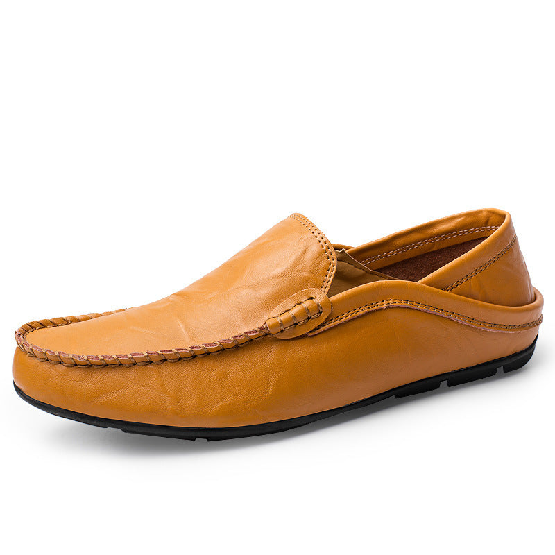 Chaussures de conduite en cuir pour hommes