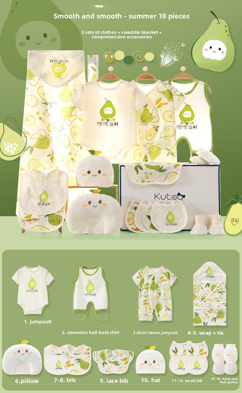 Vêtements légers pour bébé pour l'été