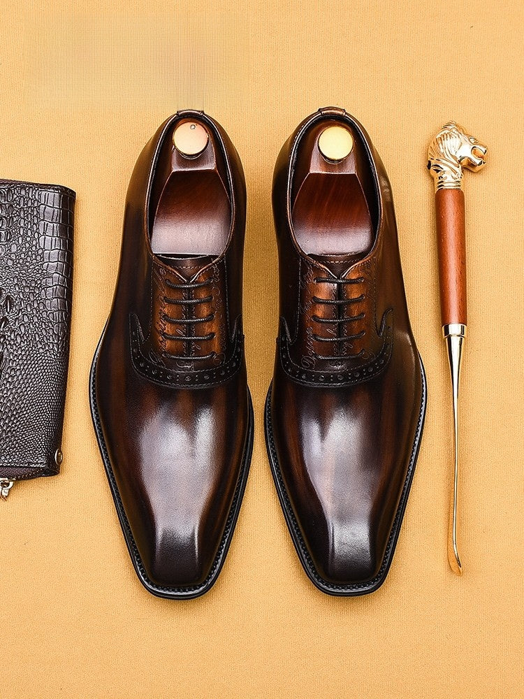 Chaussures en cuir pour hommes