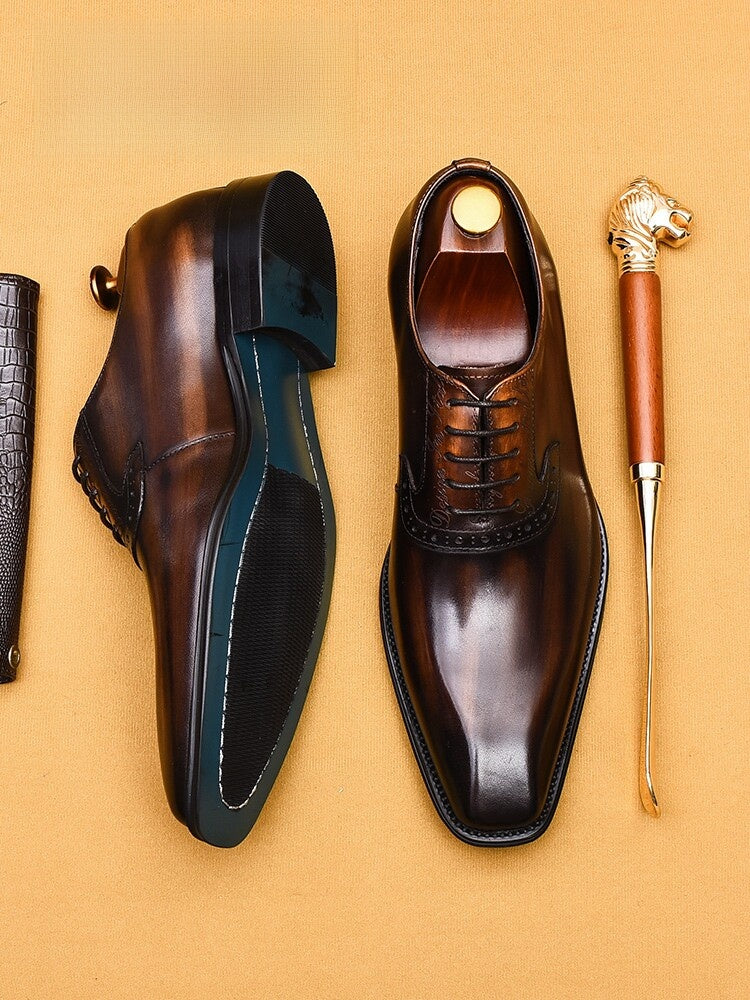 Chaussures en cuir pour hommes