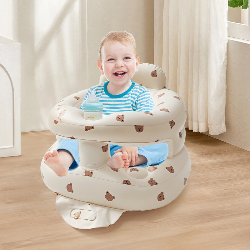Canapé gonflable en PVC pour enfants et chaises hautes pour bébés
