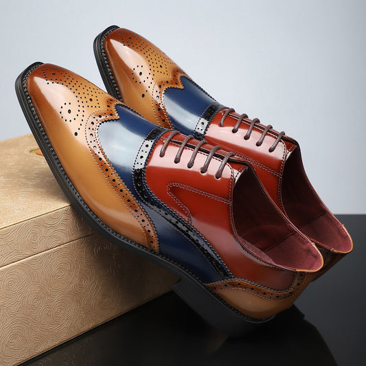 Chaussures à bout pointu de style britannique
