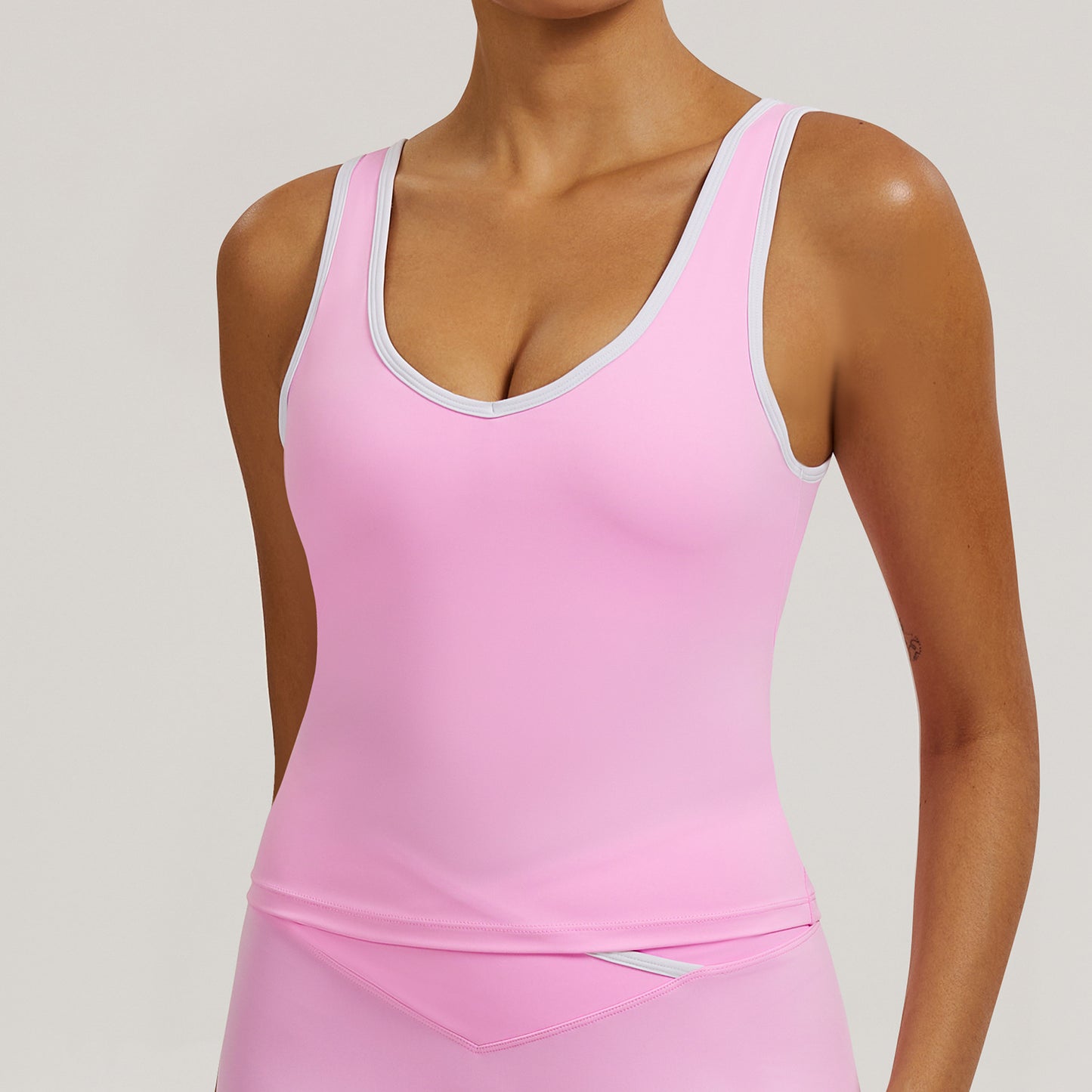 Habit :Débardeur de sport dos nu pour femmes