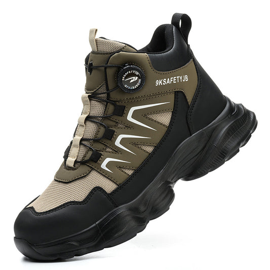 Chaussures de sécurité montantes avec embout en acier