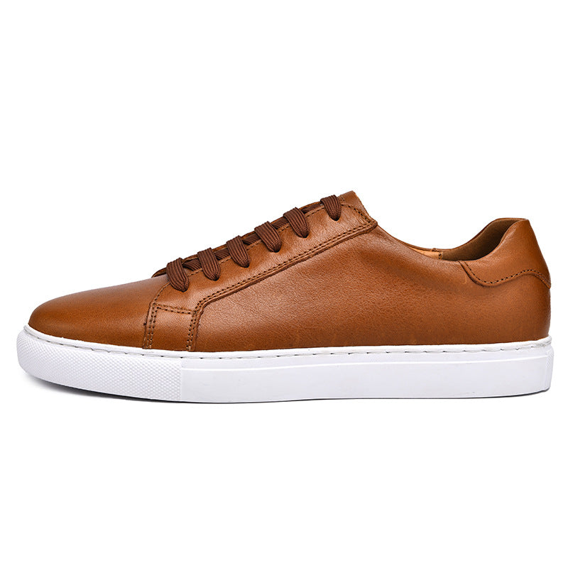 Chaussures décontractées pour hommes en cuir véritable à motif crocodile