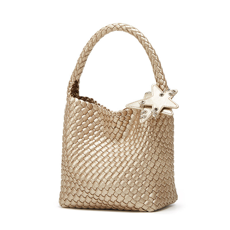 Sac fourre-tout grande capacité tissé à la main