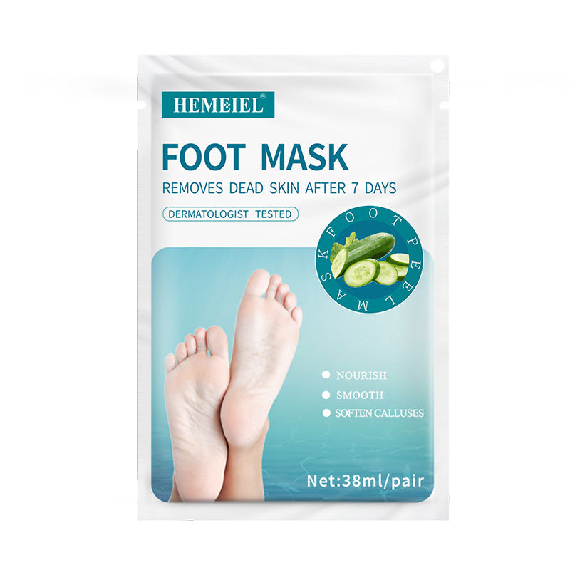 Masque exfoliant hydratant pour les pieds, éliminant les peaux mortes