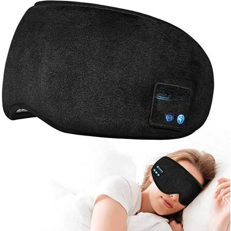 Bandeau de sport Bluetooth avec masque de sommeil intégré