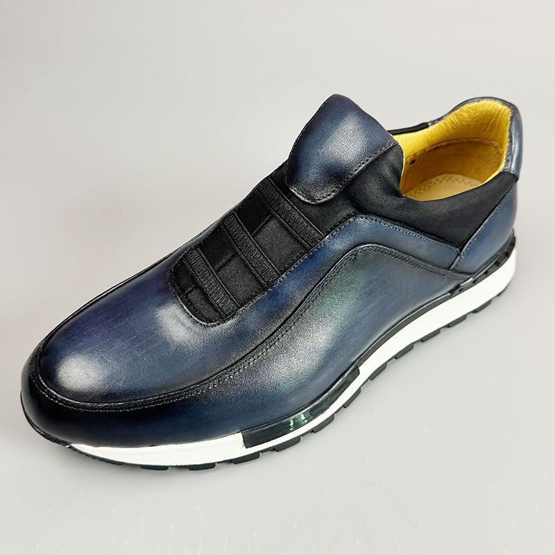 Chaussures en cuir décontractées pour hommes