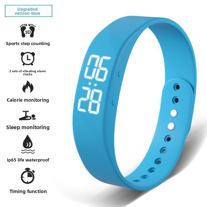 Montre réveil à vibration silencieuse multifonction