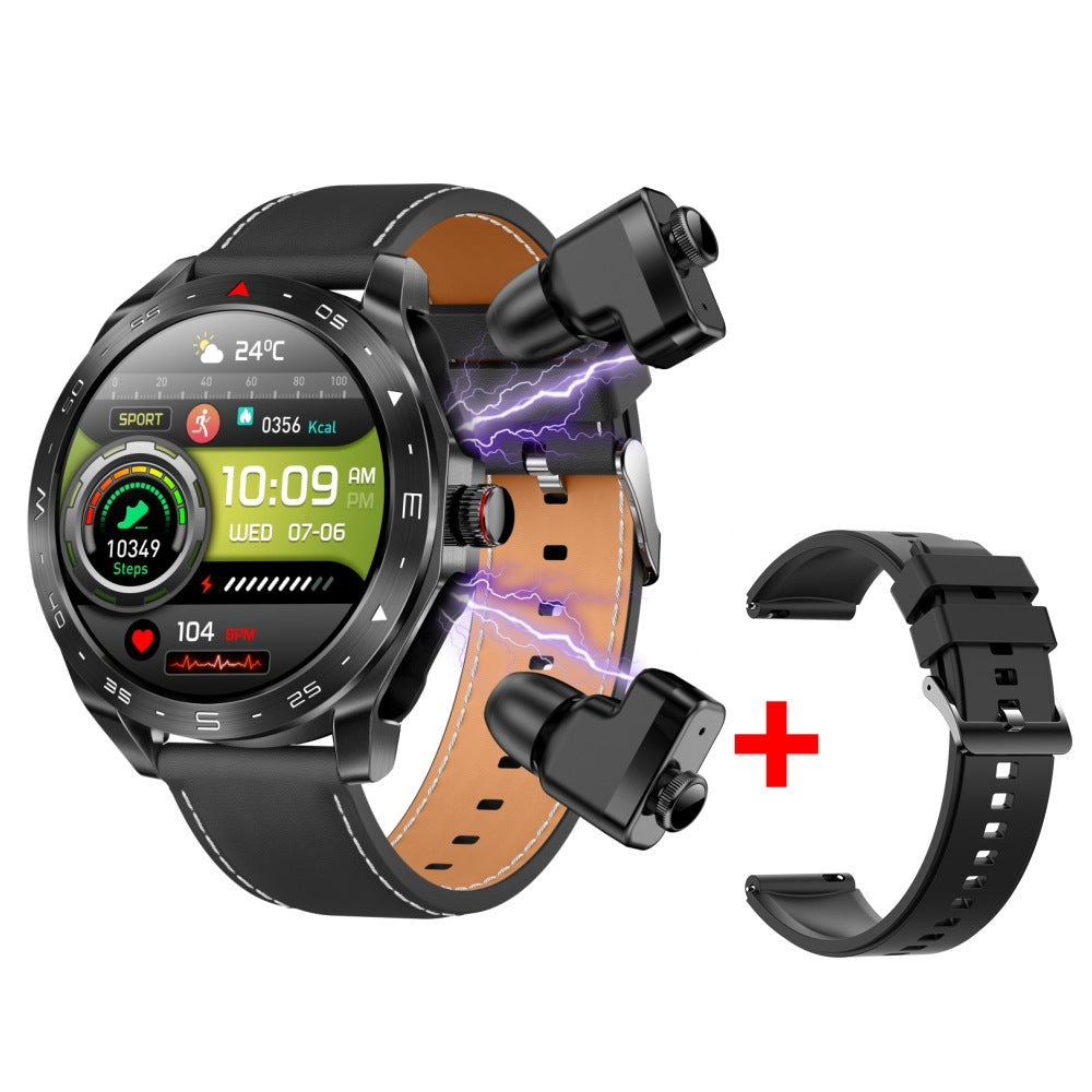 Montre intelligente avec écouteurs Bluetooth