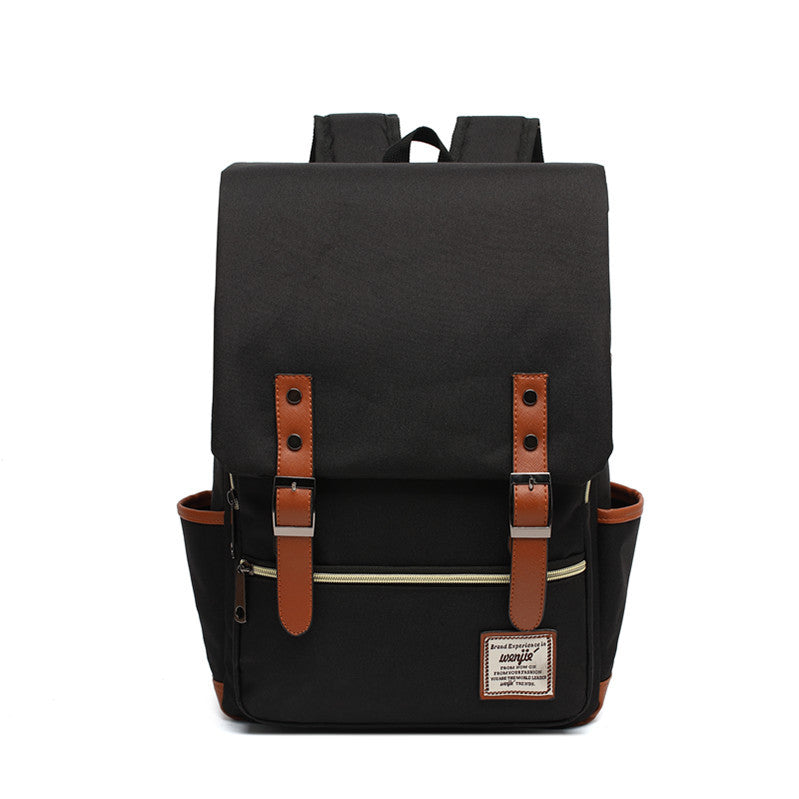 sac à dos de voyage en toile extérieure rétro pour hommes et femmes, de grande capacité