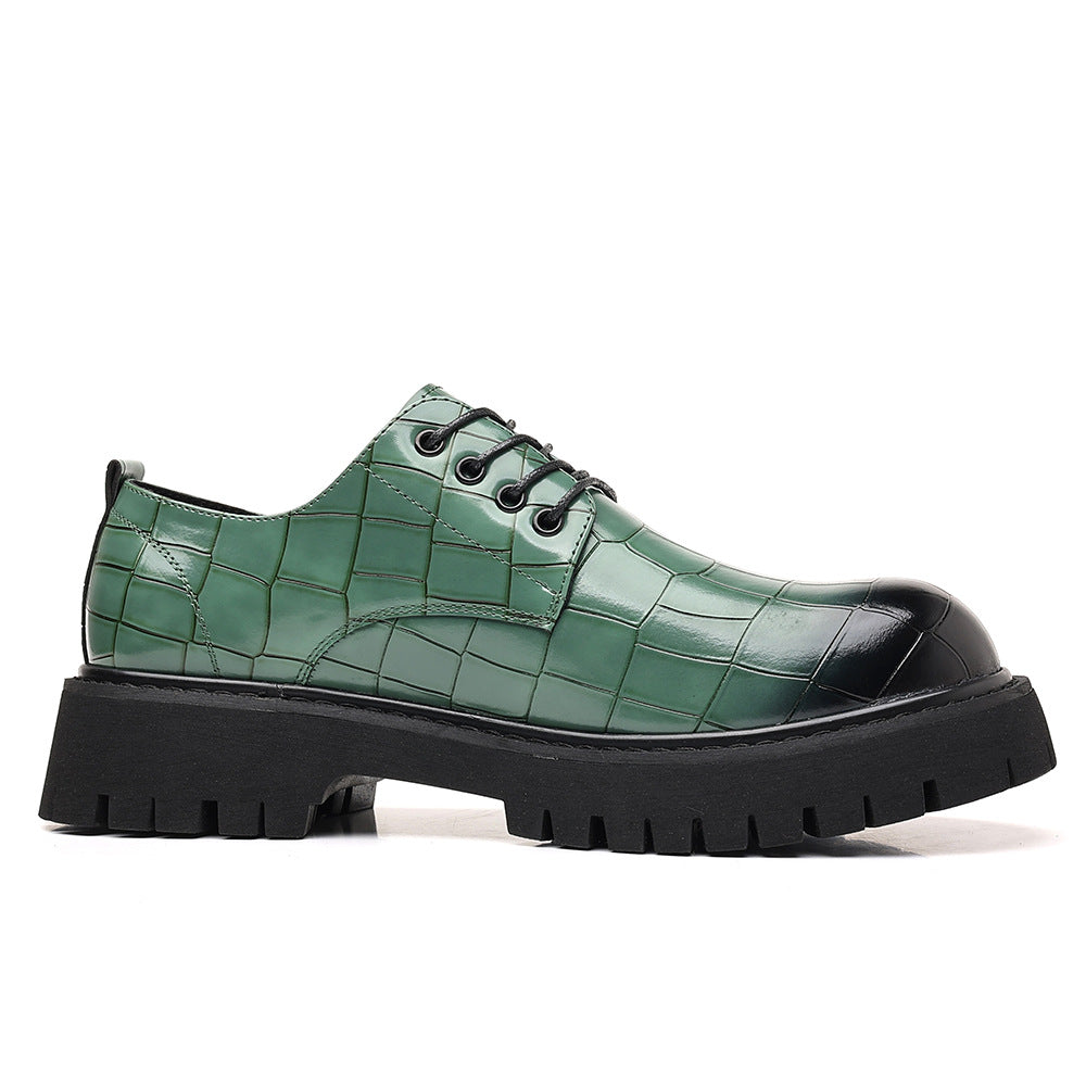 chaussures décontractées en cuir